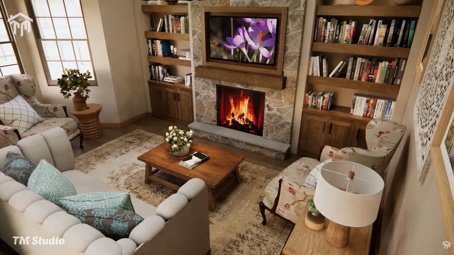 tm studio 2 bedroom house plan