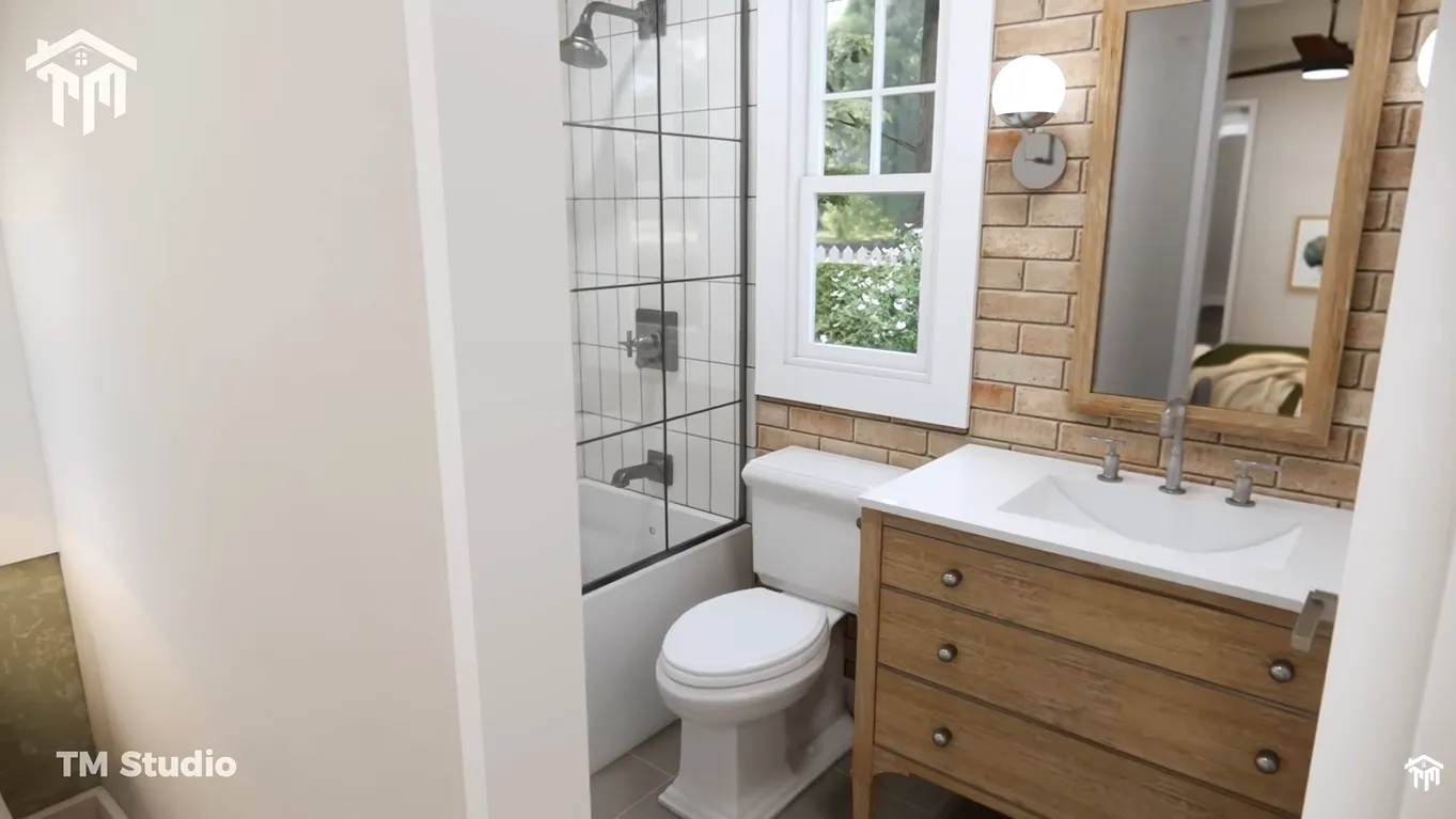 tm studio 2 bedroom house plan