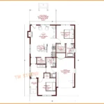 tm studio 2 bedroom house plan with dimensions