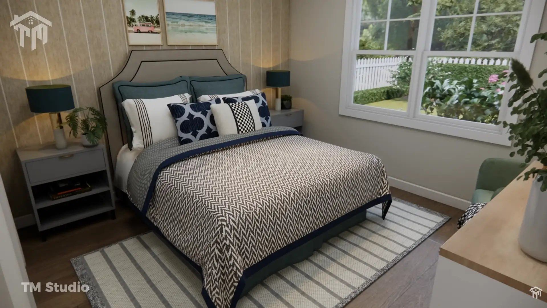 tm studio 2 bedroom house plan