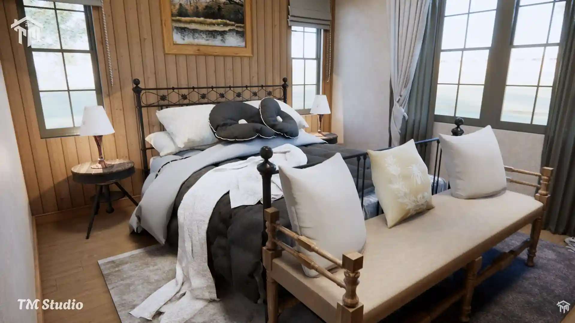 tm studio 2 bedroom house plan