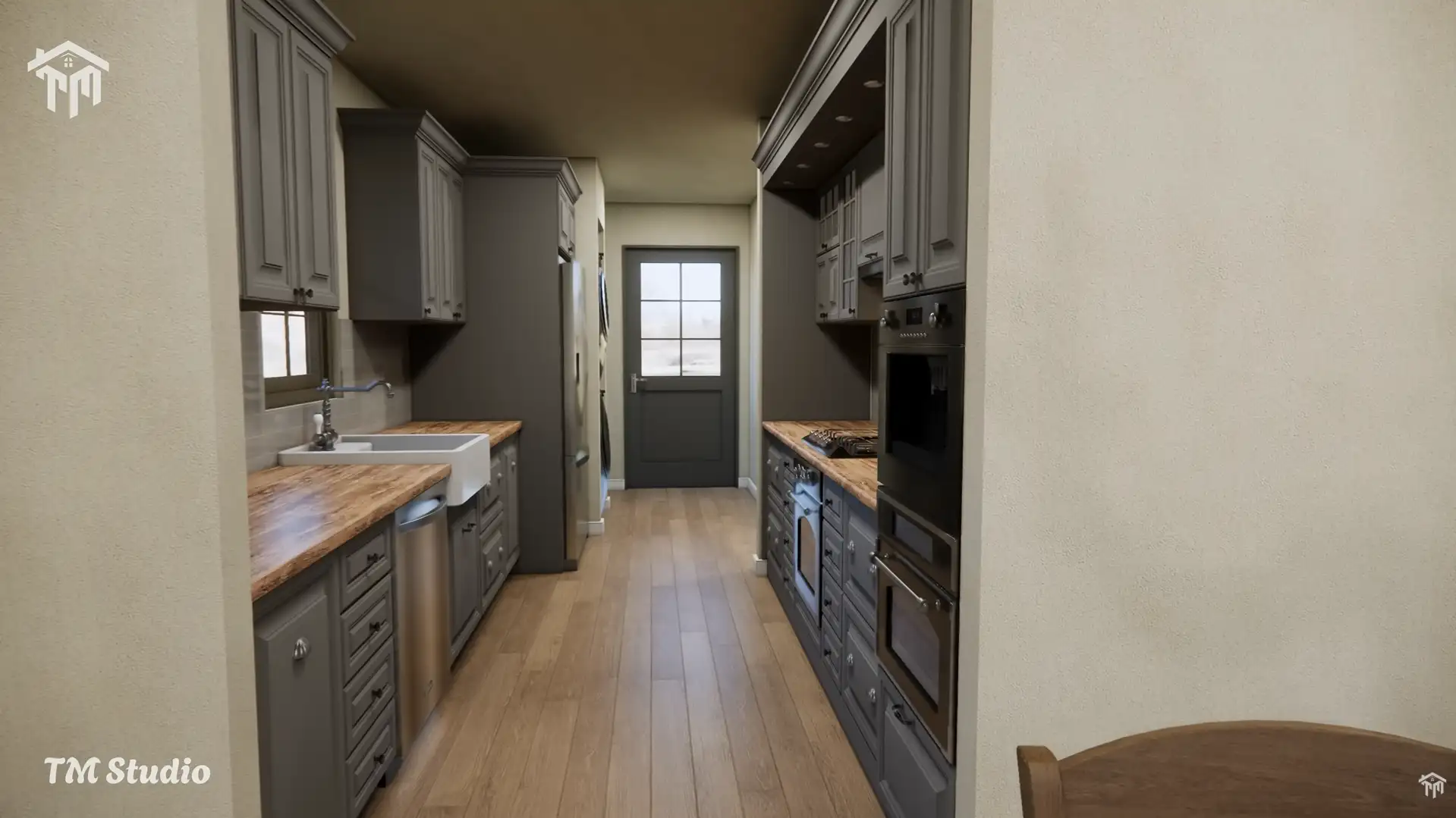 tm studio 2 bedroom house plan