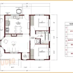 tm studio 2 bedroom cabin house plan with dimensions