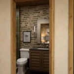 tm studio 2 bedroom house plan with 2 bathroom