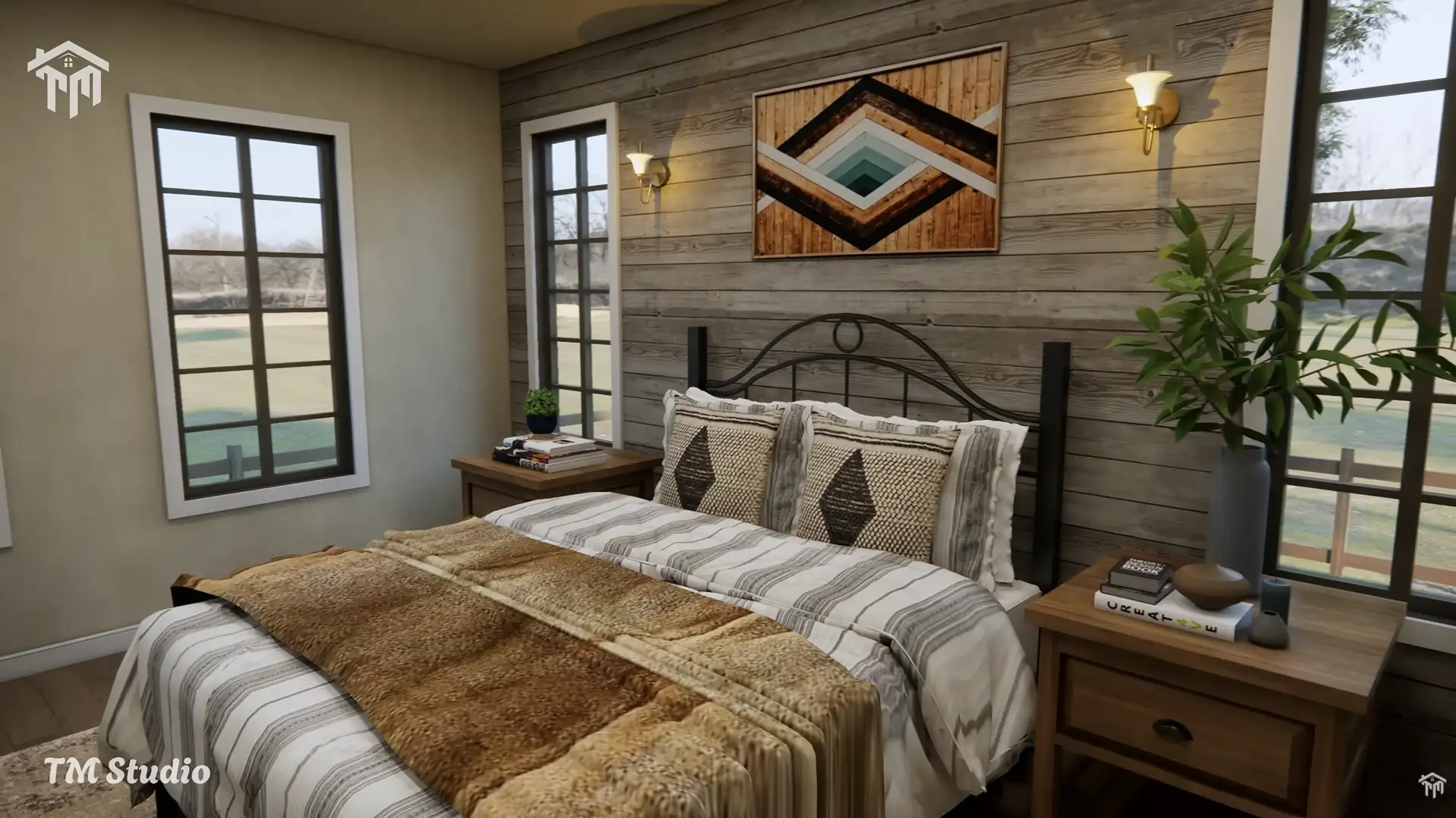 tm studio 2 bedroom house plan