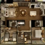 tm studio 2 bedroom house plan