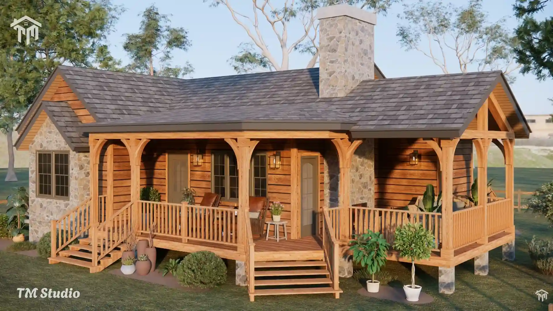 tm studio 2 bedroom house plan