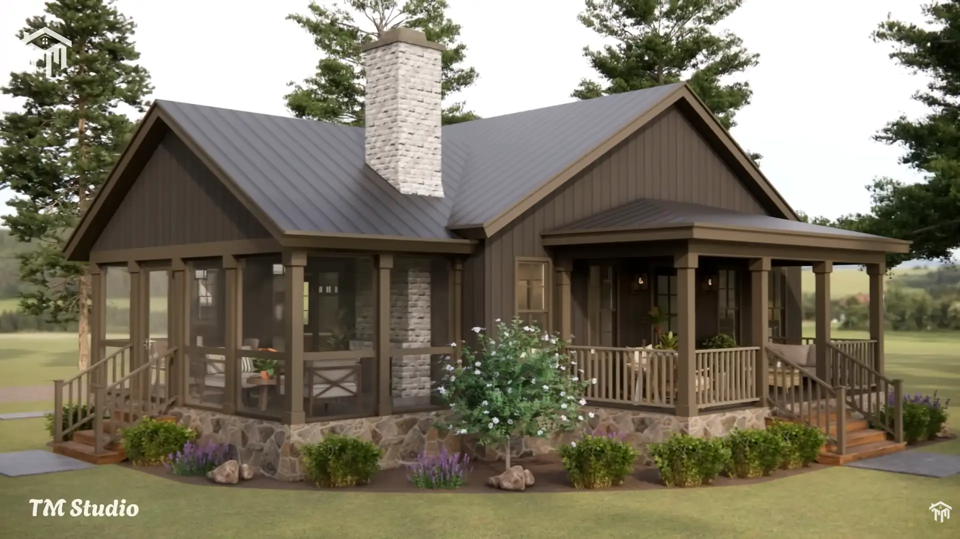 tm studio 2 bedroom house plan