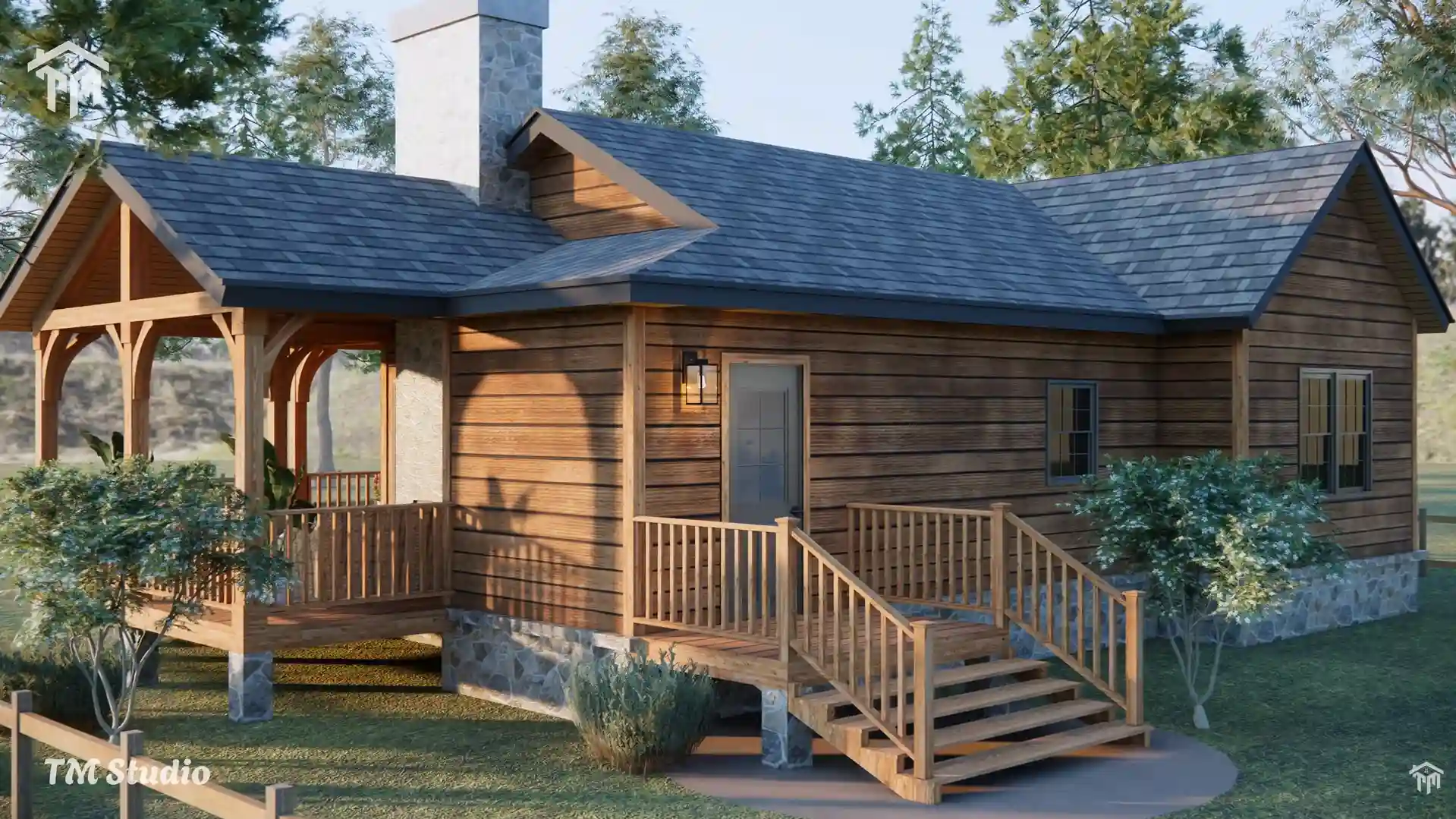 tm studio 2 bedroom house plan