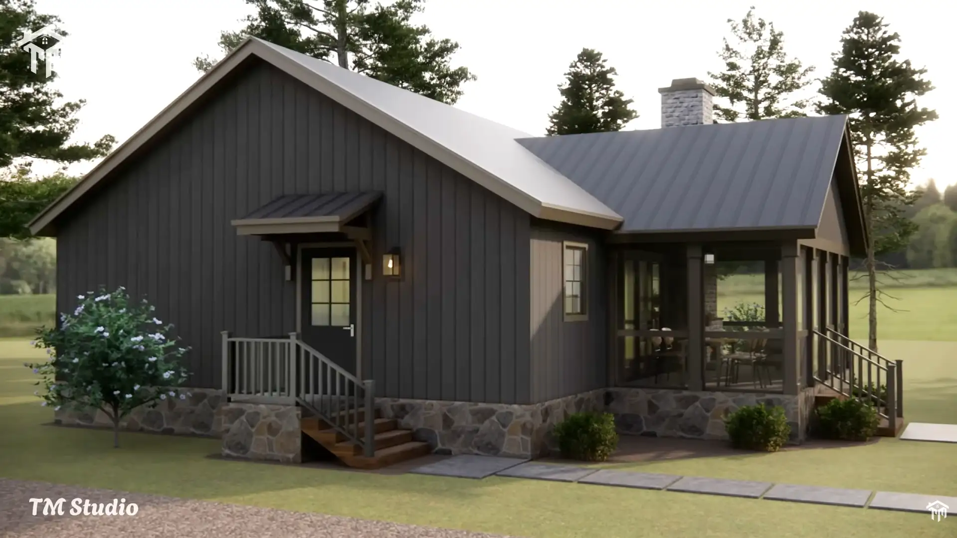 tm studio 2 bedroom house plan