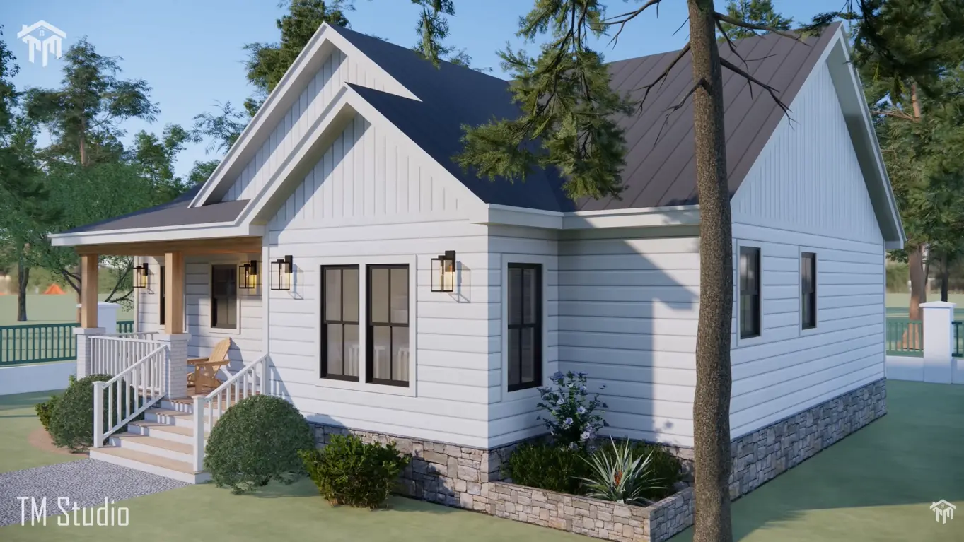 tm studio 2 bedroom 2 bathroom house plan