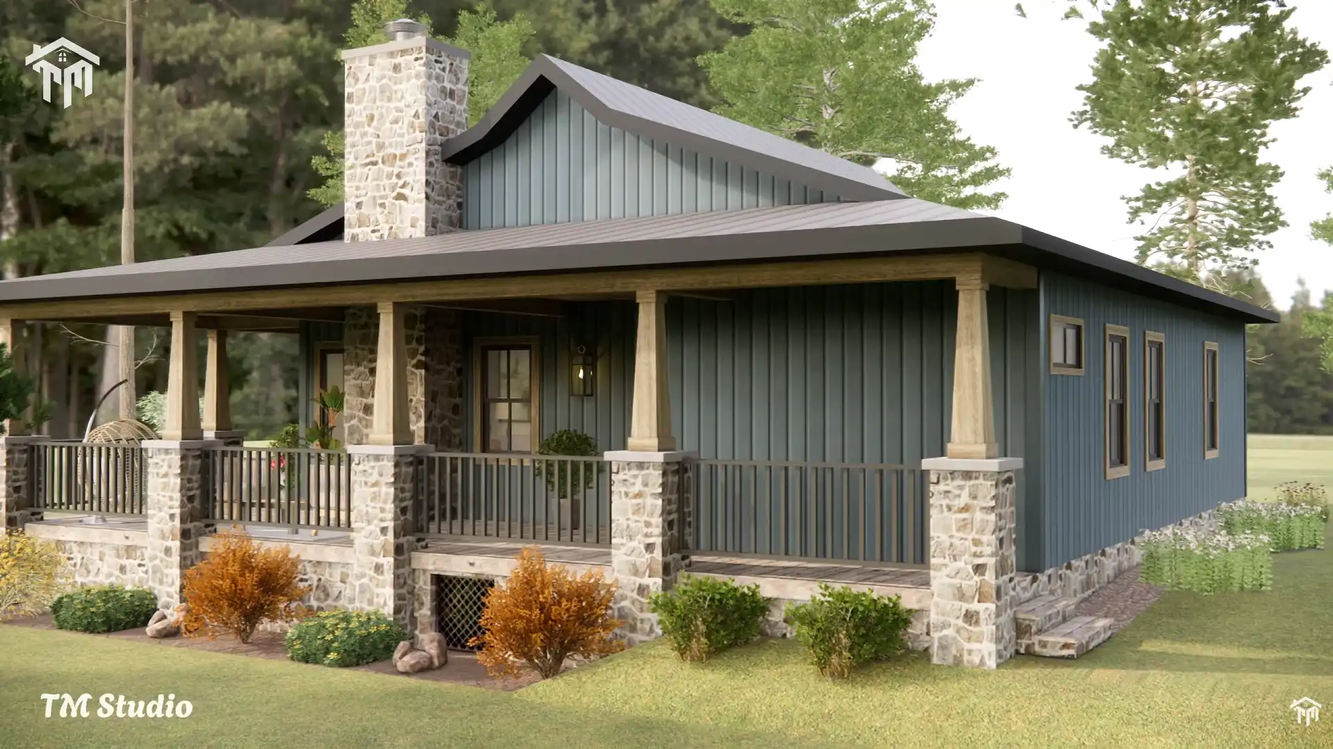 tm studio 2 bedroom house plan