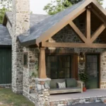 tm studio 2 bedroom house plan with 2 bathroom