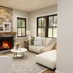 tm studio 2 bedroom house plan