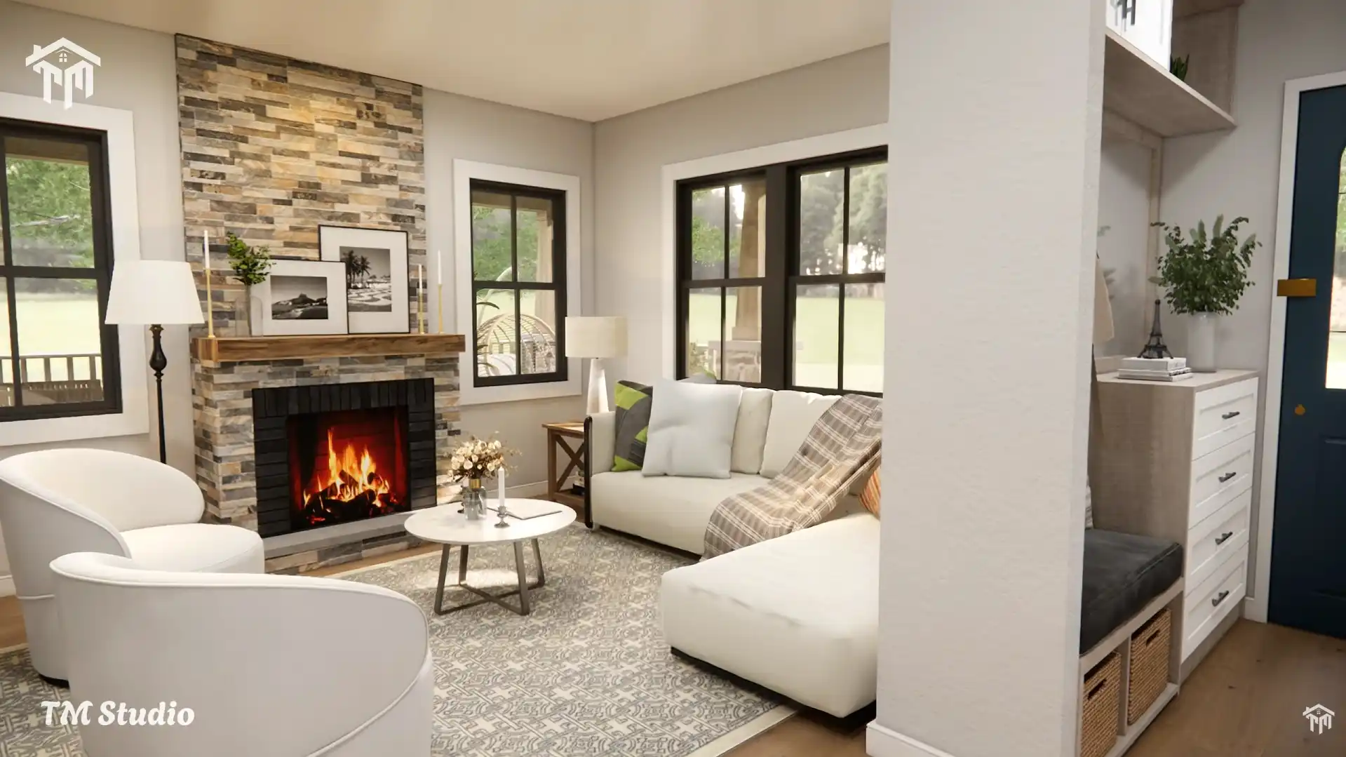 tm studio 2 bedroom house plan