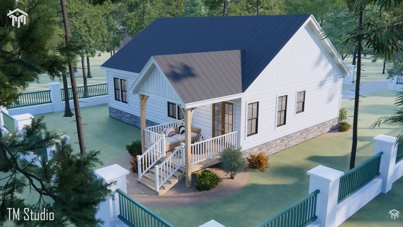 tm studio 2 bedroom 2 bathroom house plan