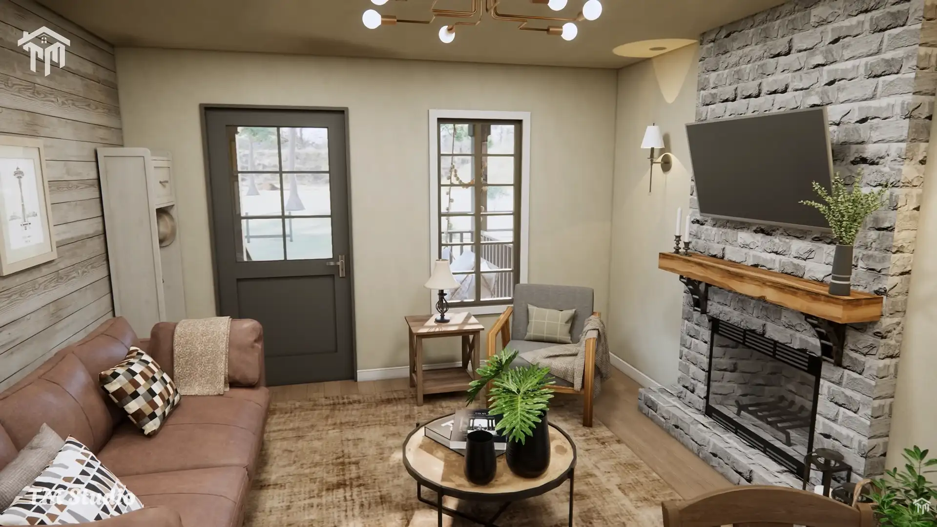 tm studio 2 bedroom house plan