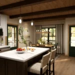 tm studio 2 bedroom house plan with 2 bathroom