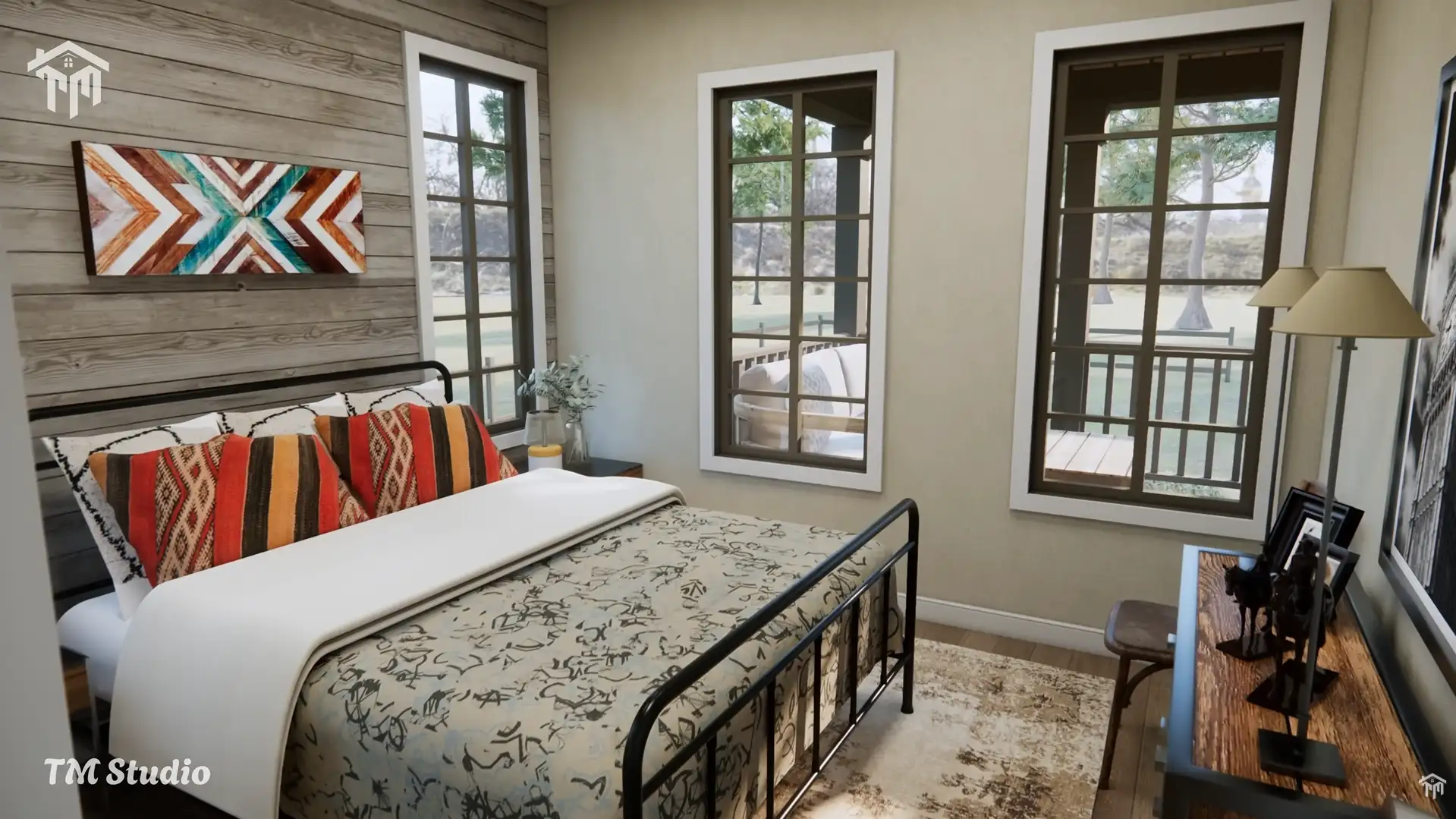 tm studio 2 bedroom house plan