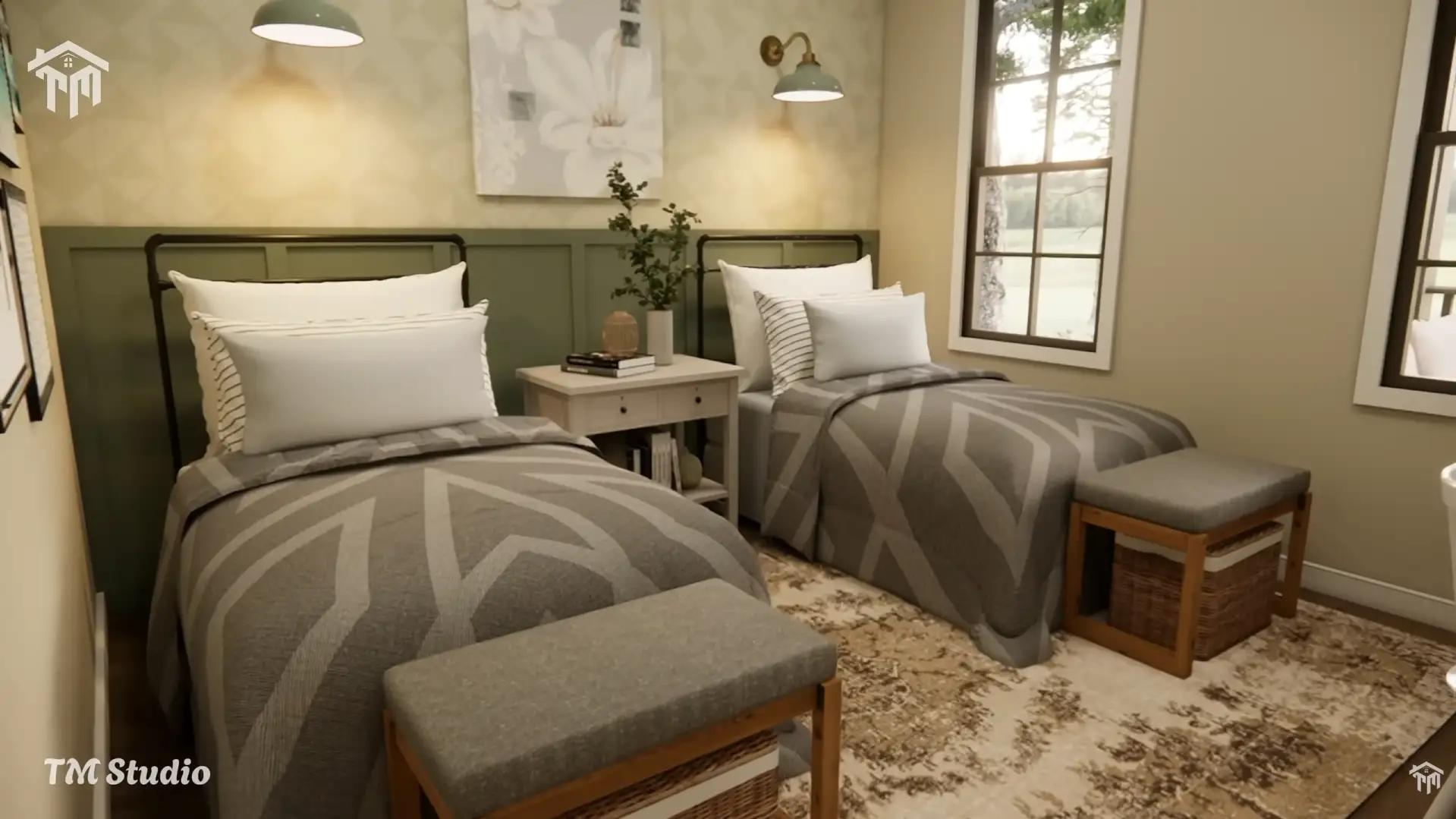 tm studio 2 bedroom house plan