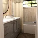 tm studio 2 bedroom cabin house plan