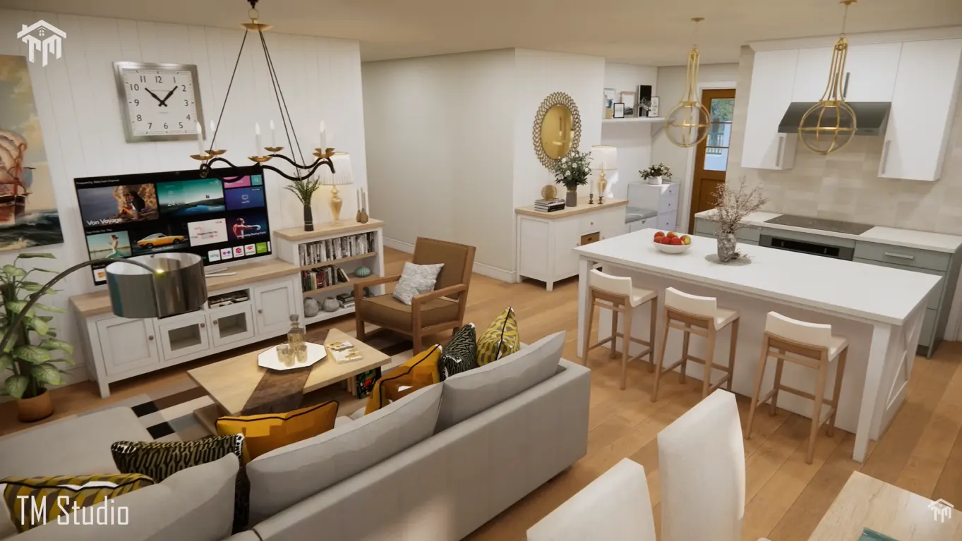 tm studio 2 bedroom 2 bathroom house plan