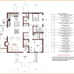 2 bedroom house plan with dimension