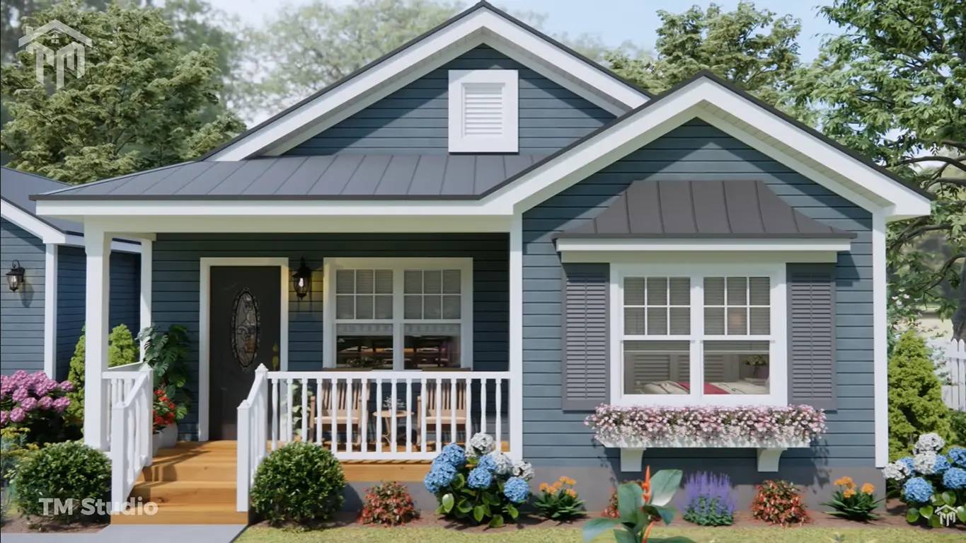 2 bedroom house plan