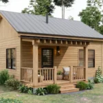 1 bedroom house plan tm studio