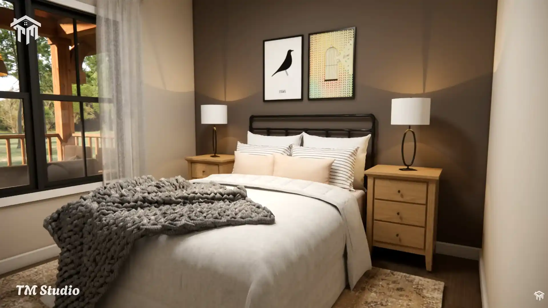 tm studio interior bedroom design