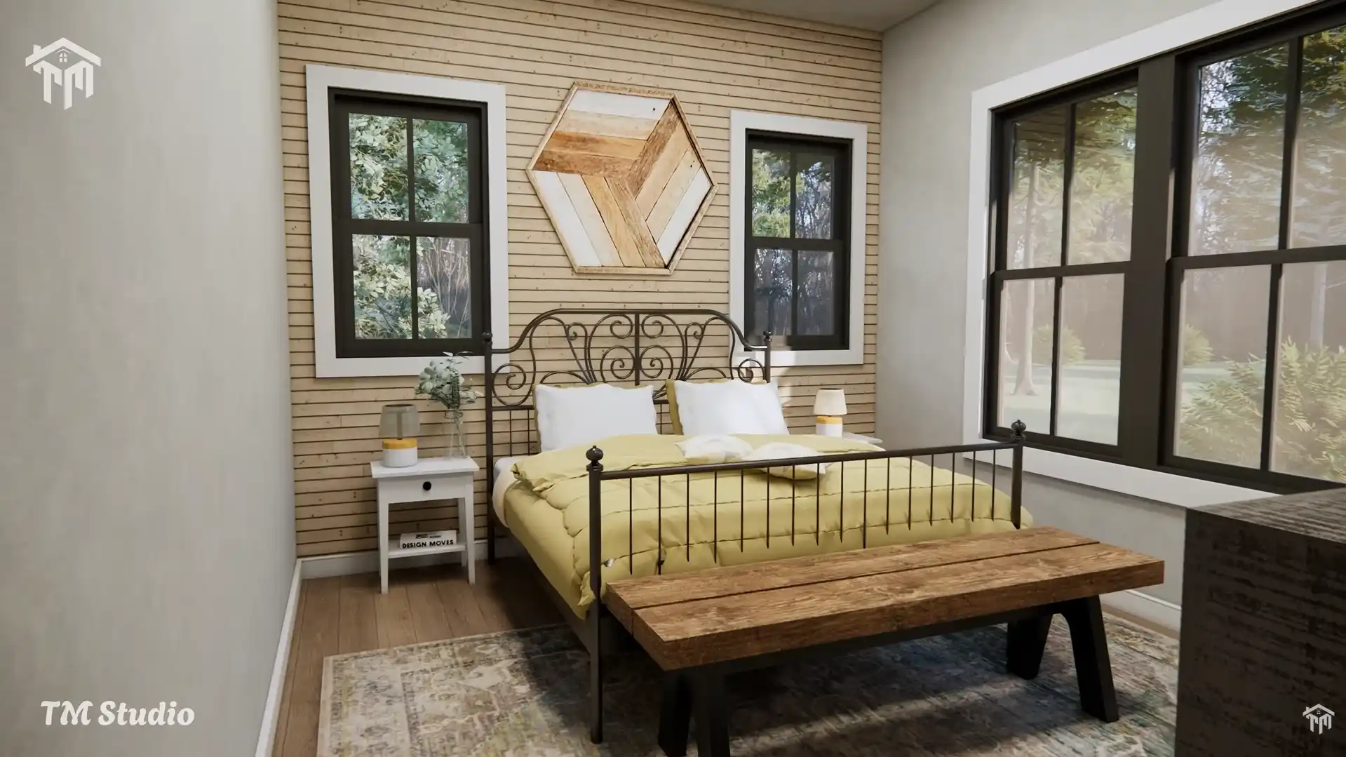 tm studio 2 bedroom 2 bathroom house interior design