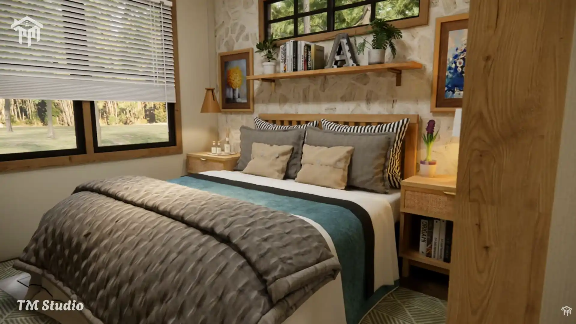 tm studio 2 bedroom cabin home design