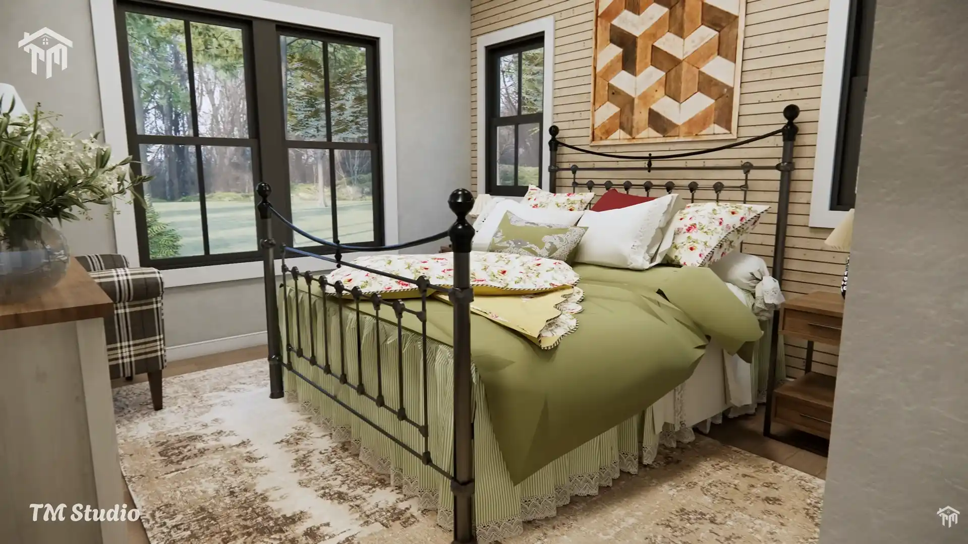 tm studio 2 bedroom 2 bathroom house interior design