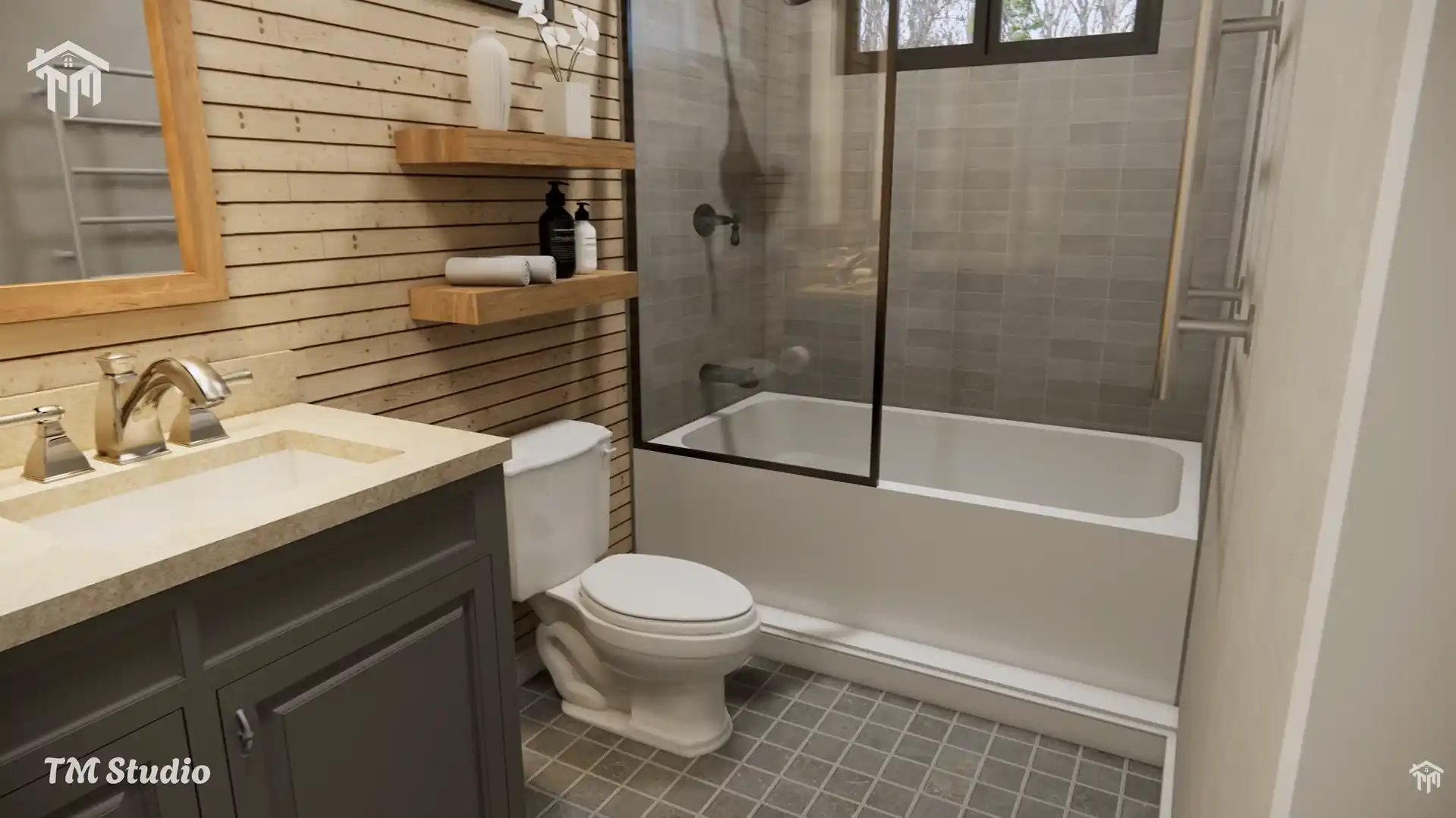 tm studio 2 bedroom 2 bathroom house interior design