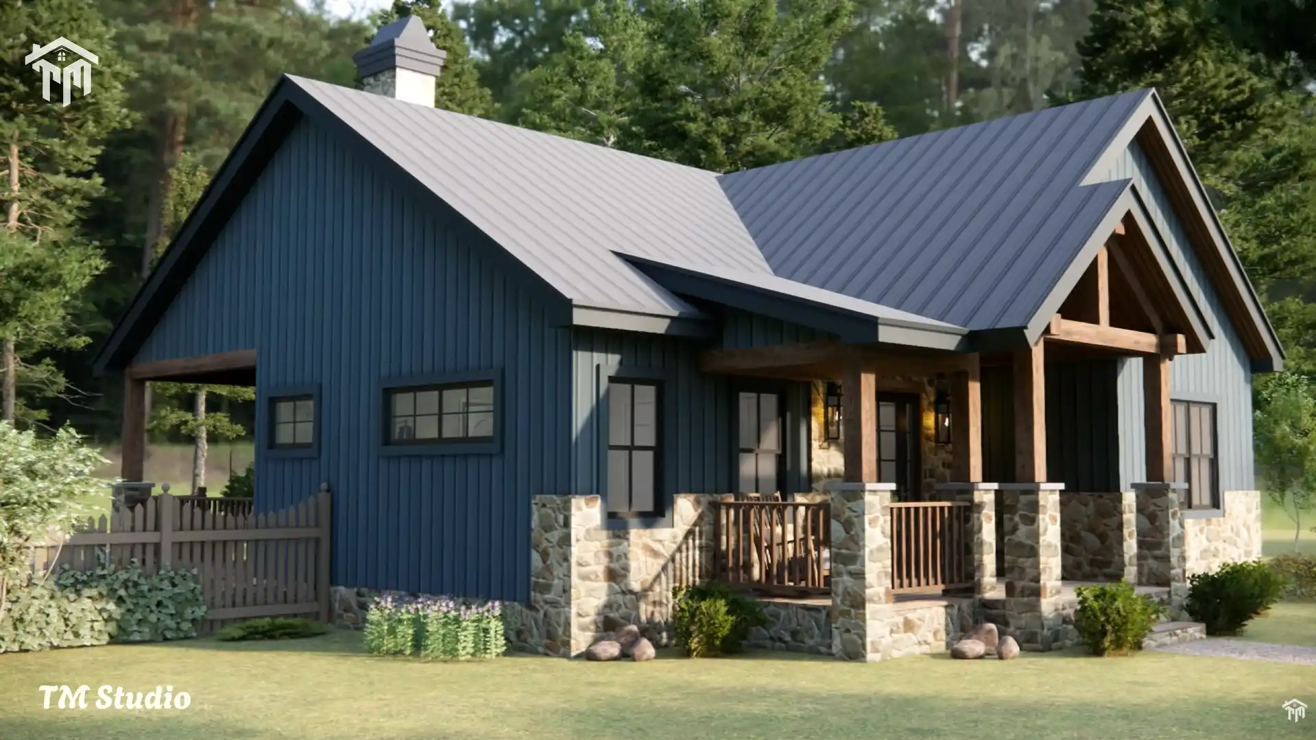 TMS-115-CF1 32'x39'(10x12m) This Gorgeous Small House Will Steal Your Heart: STUNNING