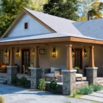 Absolutely Gorgeous Small House | Cozy Home With Floor Plan TMS-108-CF1