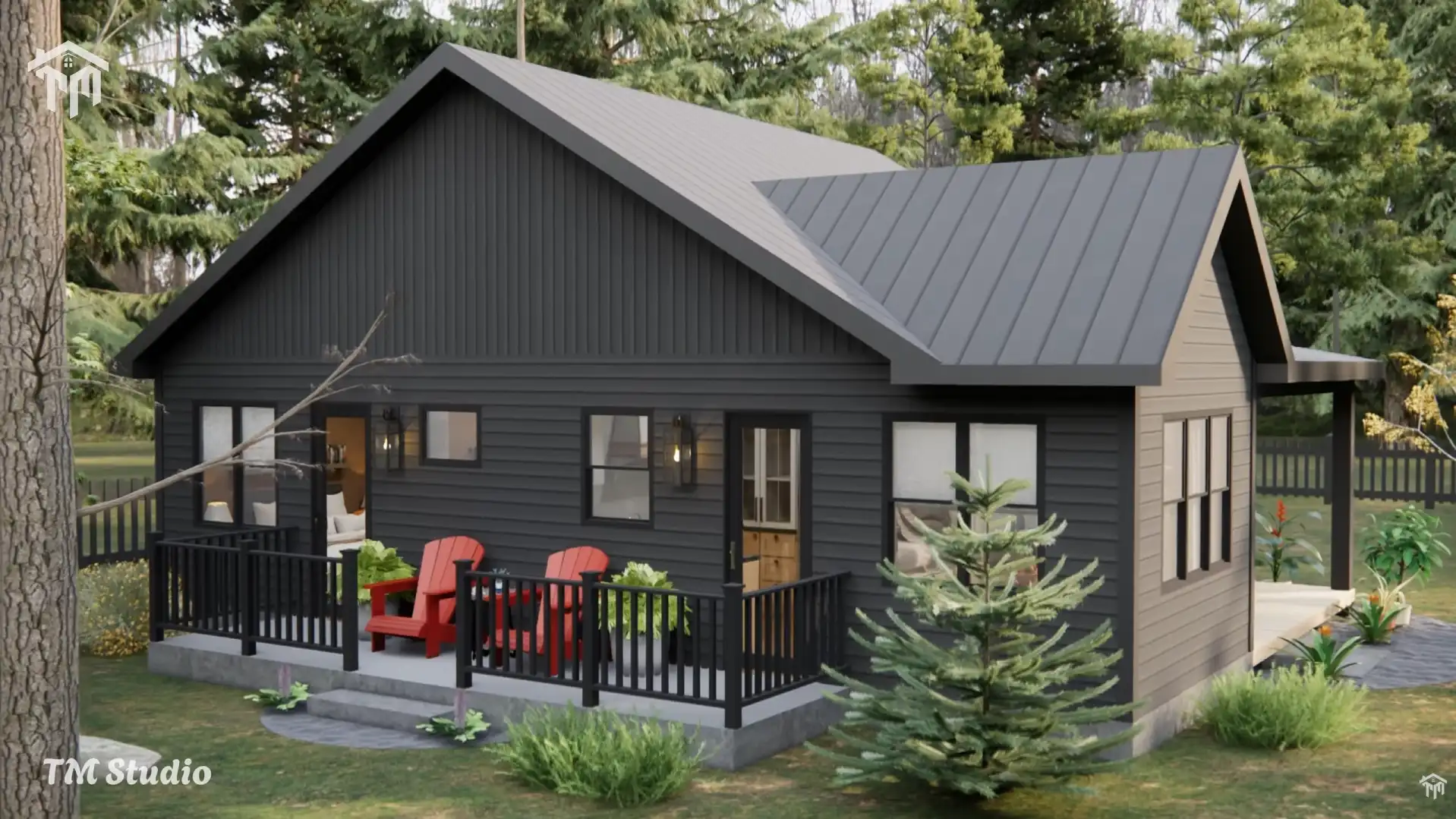 TMS-114-CF1 Charming Cabin Retreat: Embracing Nature's Warmth and Radiance !