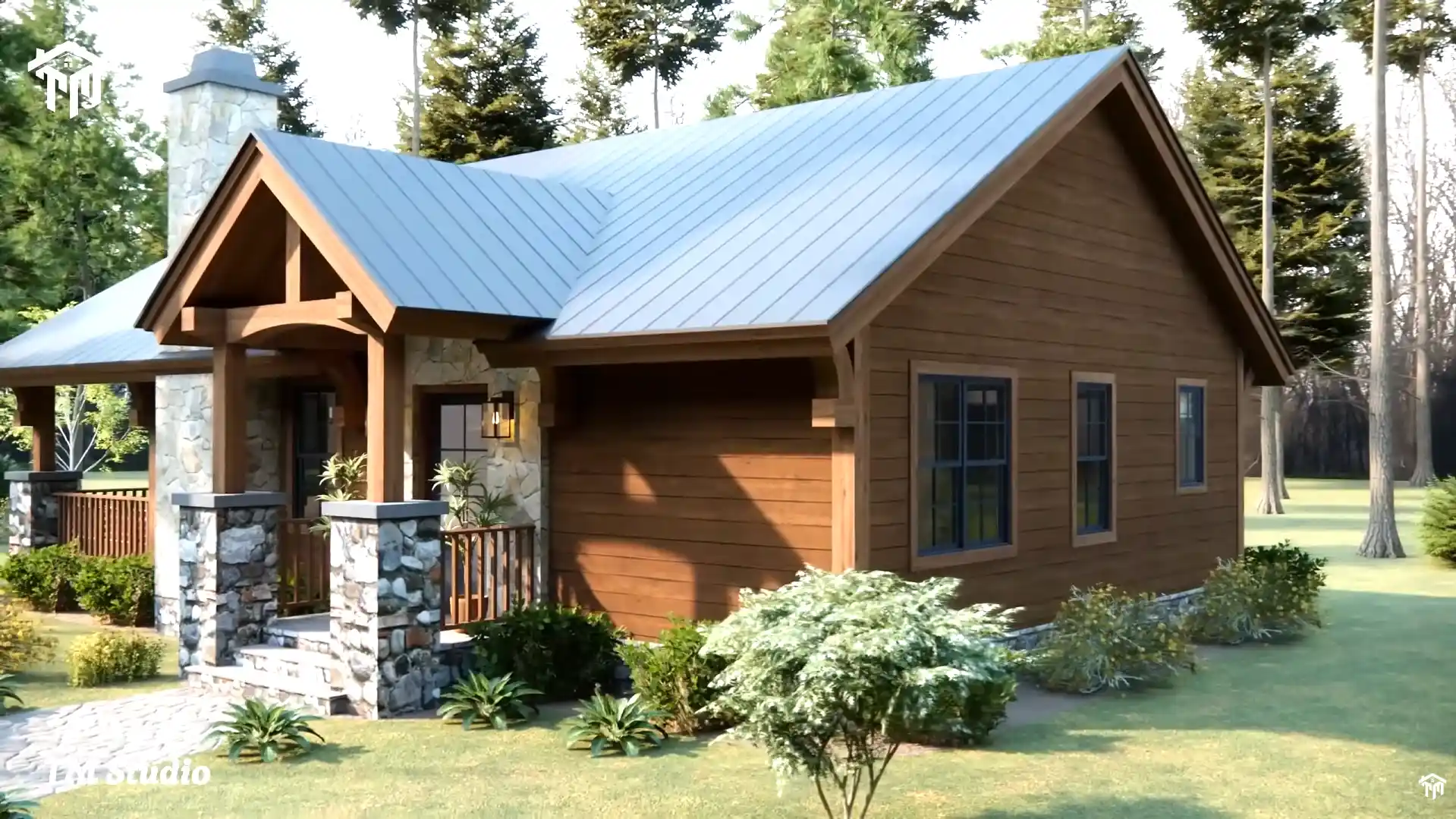 tm studio 2 bedroom house plan