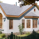 Absolutely Gorgeous Small House | Cozy Home With Floor Plan TMS-108-CF1