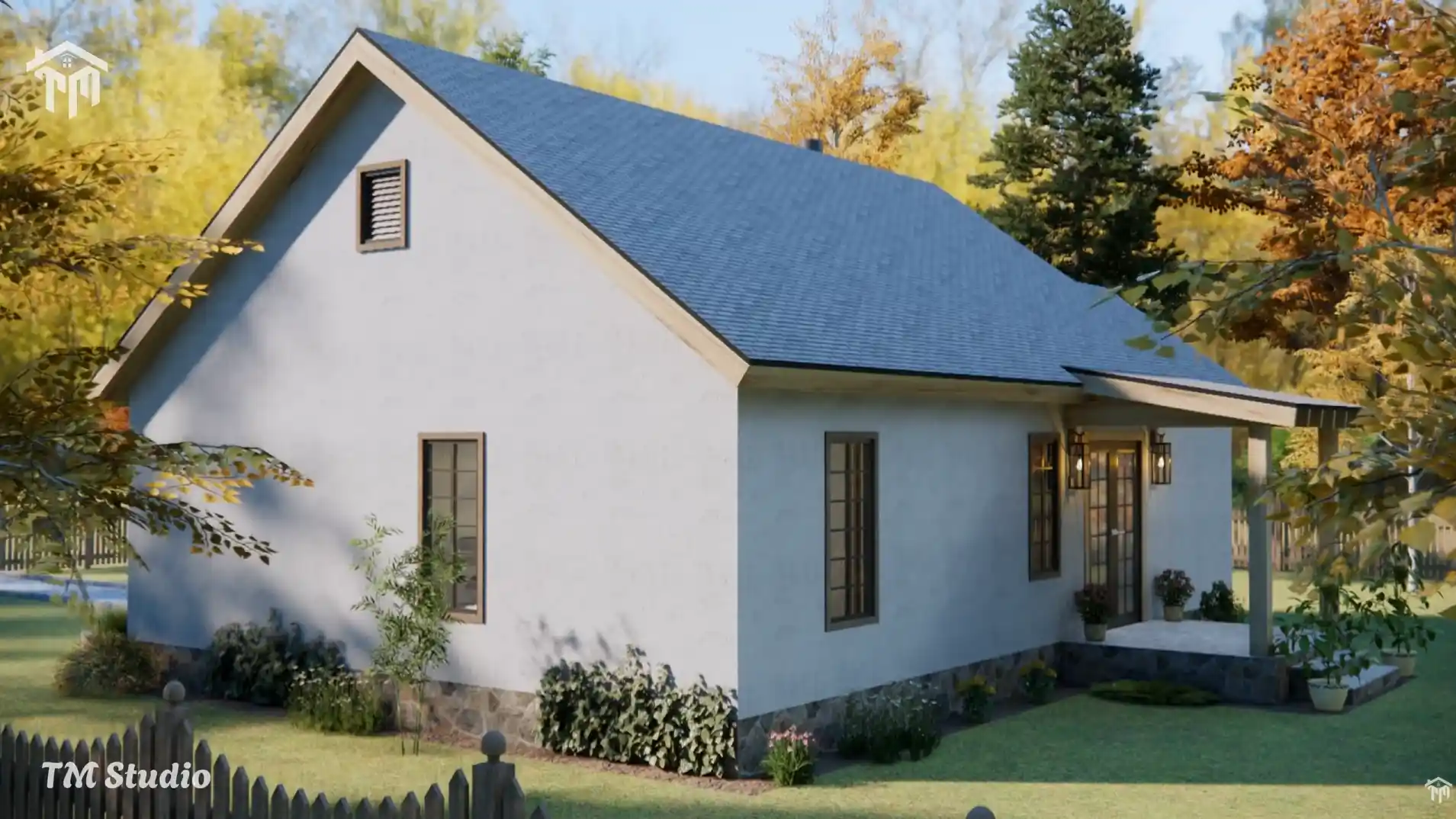 tm studio house plan 2 bedroom