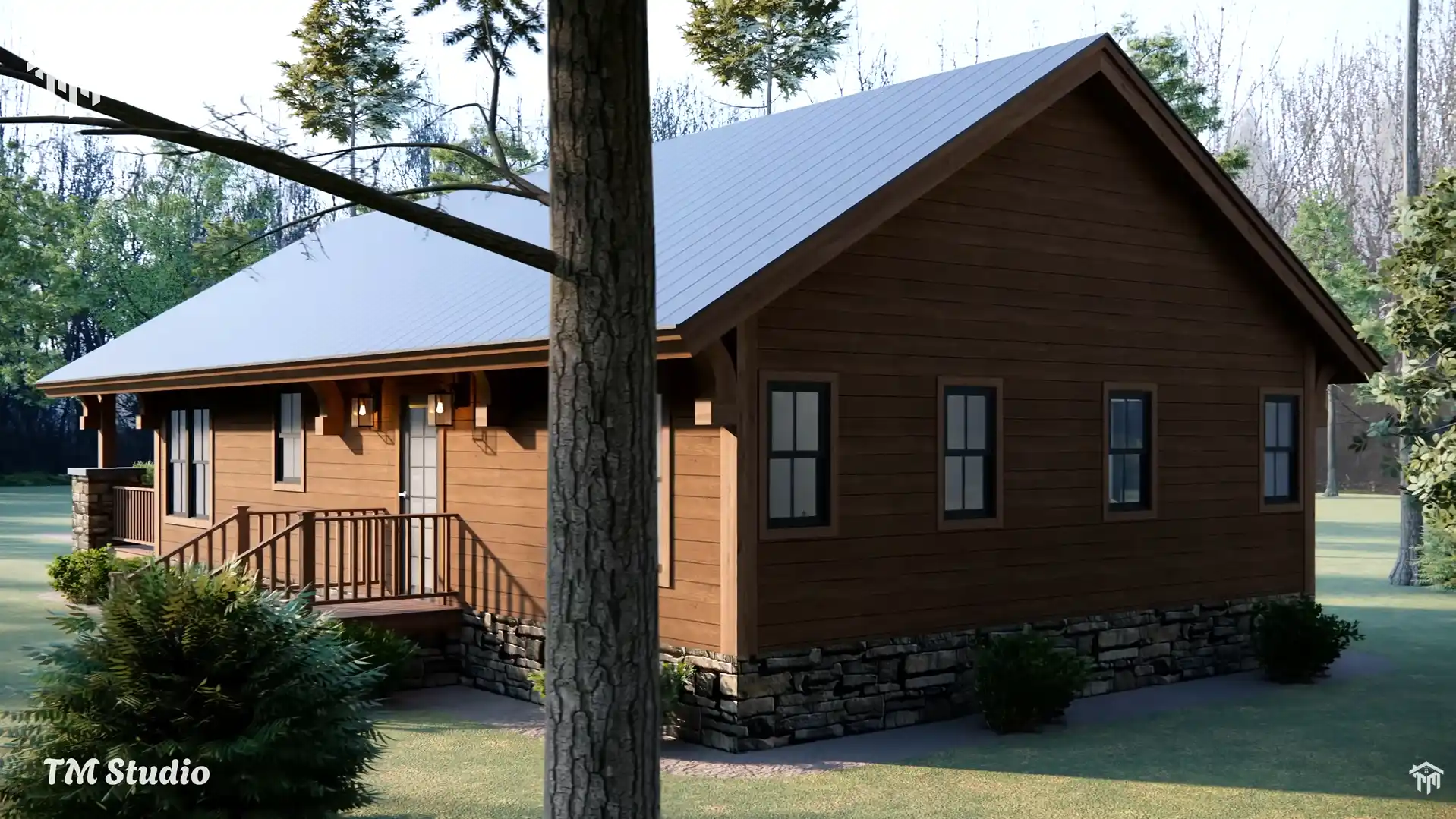 tm studio 2 bedroom house plan