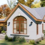 Absolutely Gorgeous Small House | Cozy Home With Floor Plan TMS-108-CF1