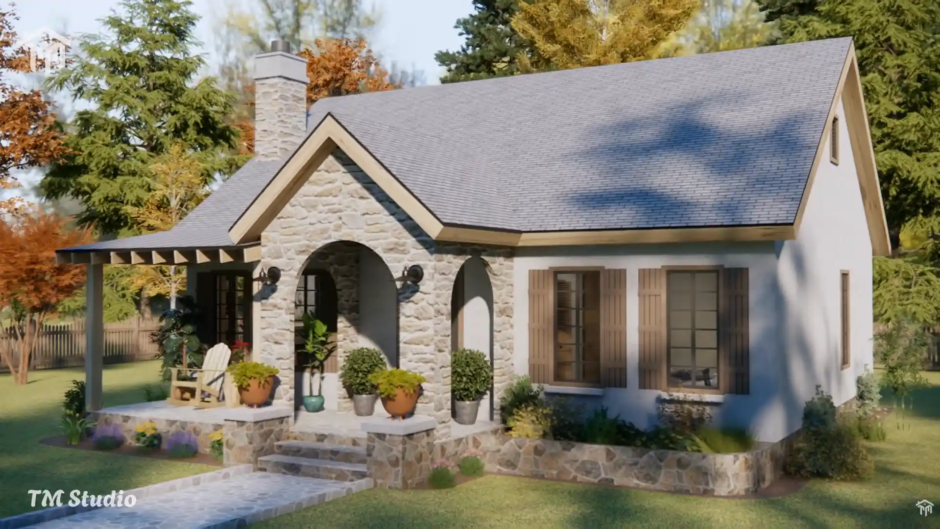 tm studio house plan 2 bedroom