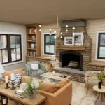 tm studio 2 bedroom 2 bathroom house interior design