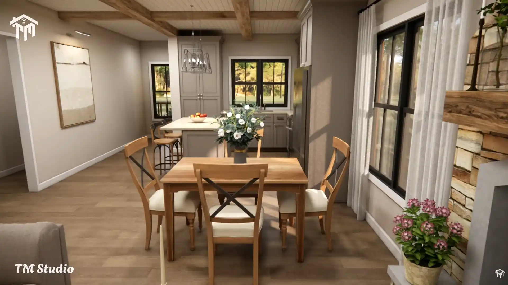 tm studio house plan 2 bedroom