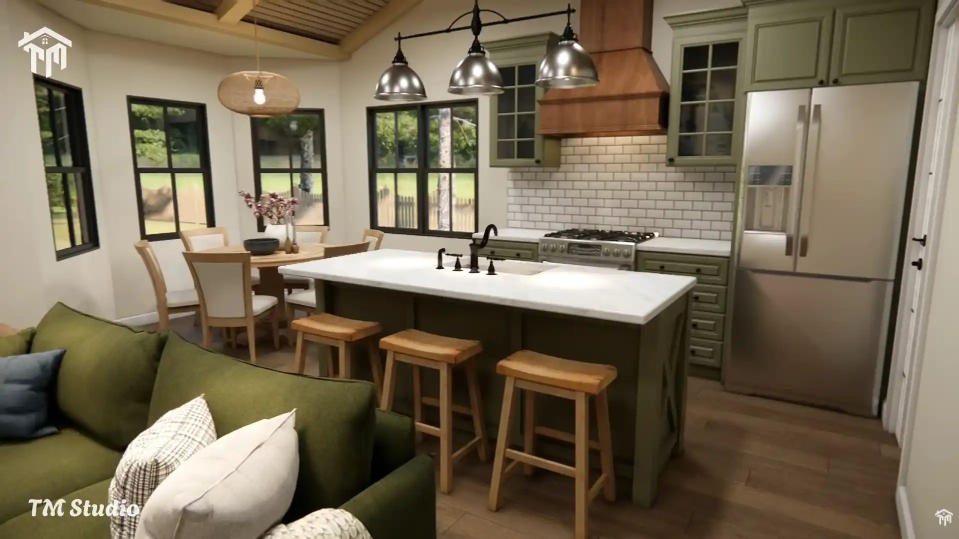 32'x39'(10x12m) This Gorgeous Small House Will Steal Your Heart: STUNNING