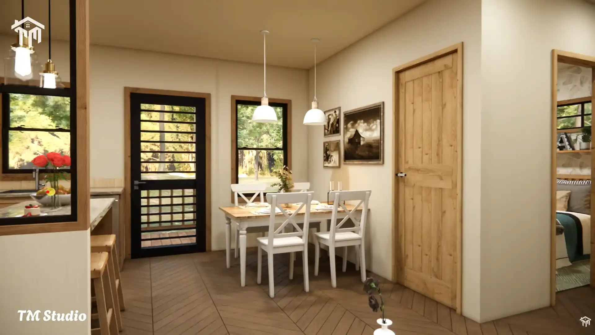 tm studio 2 bedroom cabin home design