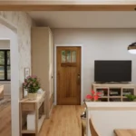 26'x32' (8x10m) Gorgeous Cabin Simplicity: Living Fully in a Minimalist Retreat TMS-113-CF1 TM STUDIO
