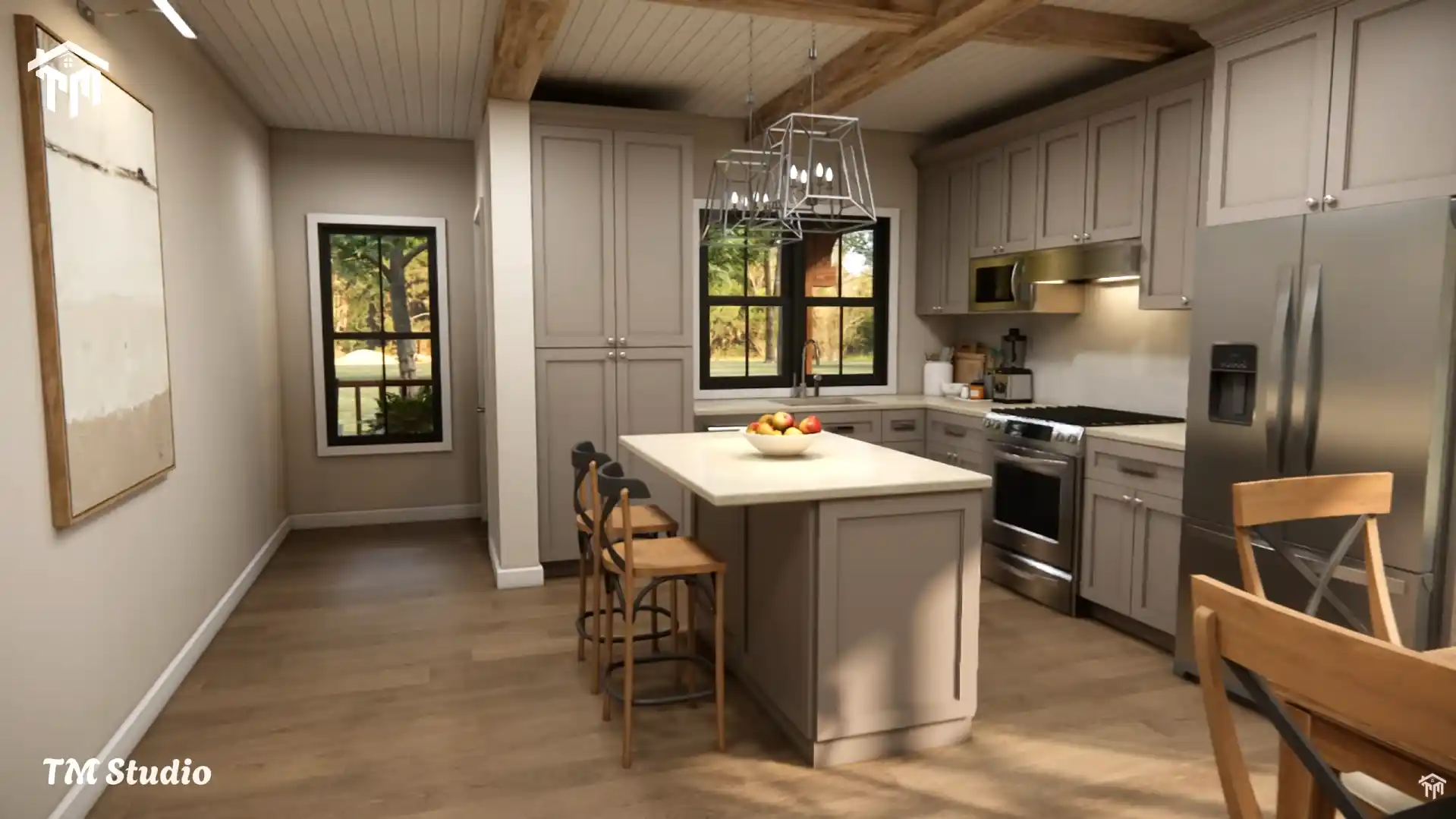 tm studio house plan 2 bedroom