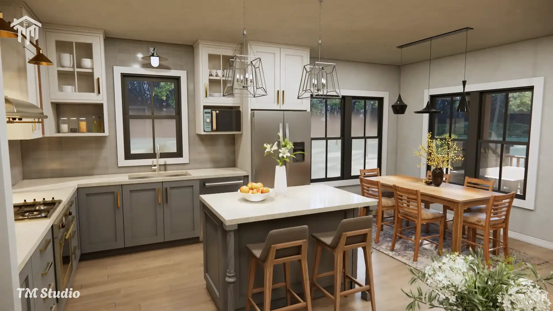 tm studio 2 bedroom 2 bathroom house interior design